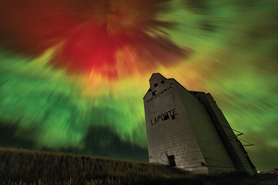 Aurora ballet: Aurora danced it's way across the Prairies